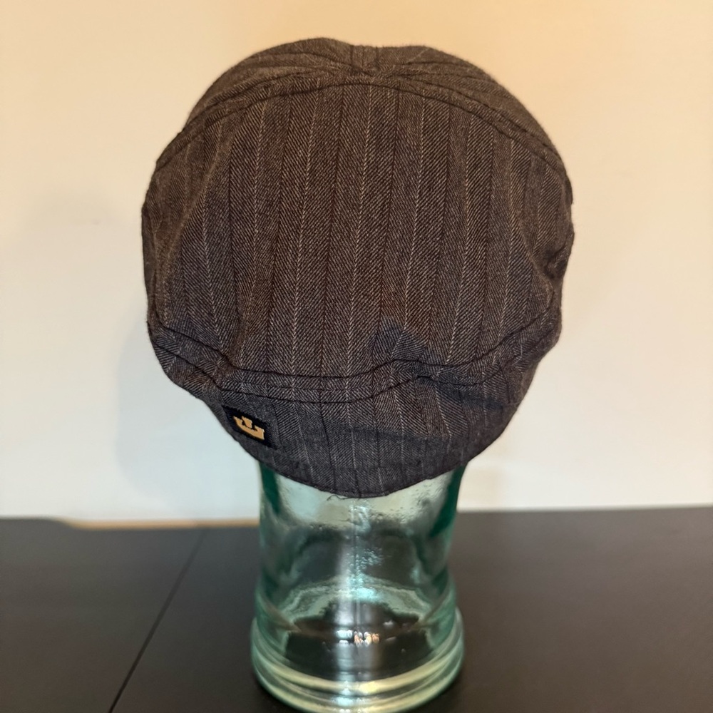 Goorin Bros Men's Gray Pinstripe Cap Sz M - Picture 6 of 10